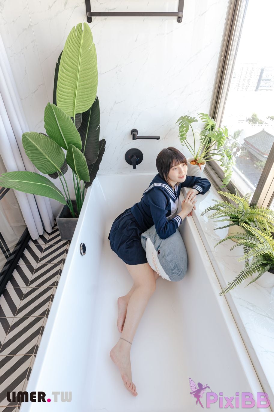 Limerence Original No.073 YuriNO JK Shark PixiBB.COM 020