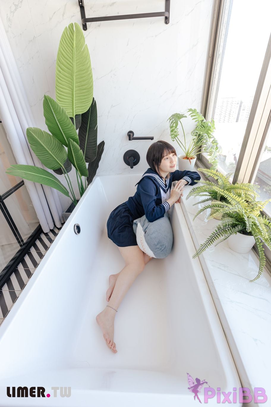 Limerence Original No.073 YuriNO JK Shark PixiBB.COM 021