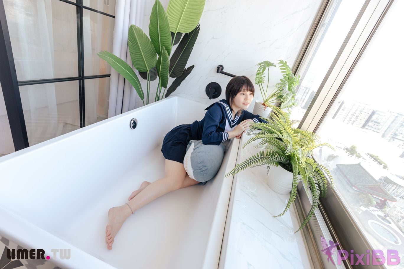 Limerence Original No.073 YuriNO JK Shark PixiBB.COM 022