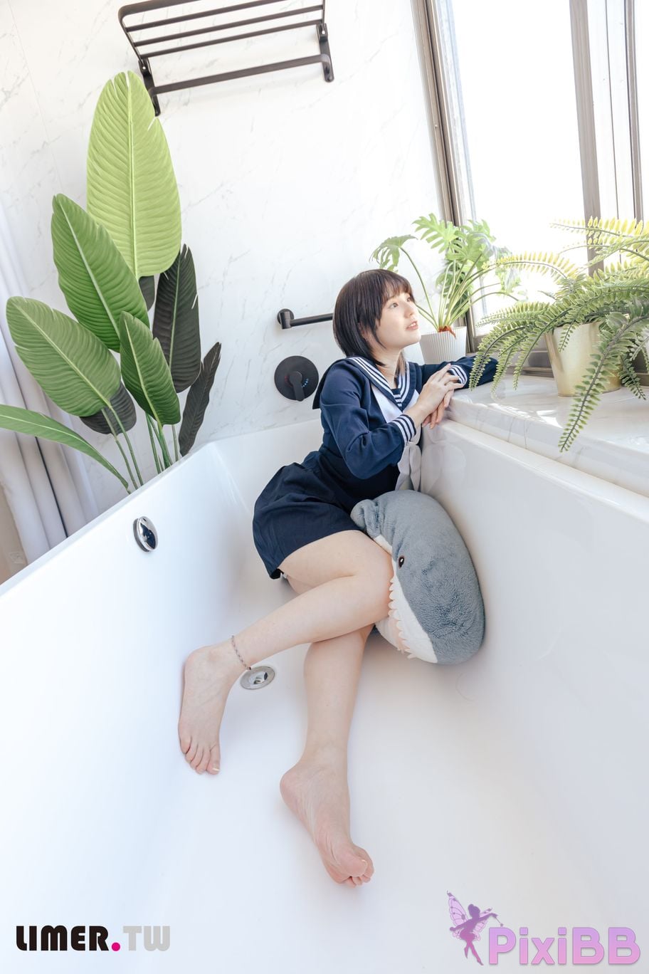 Limerence Original No.073 YuriNO JK Shark PixiBB.COM 023