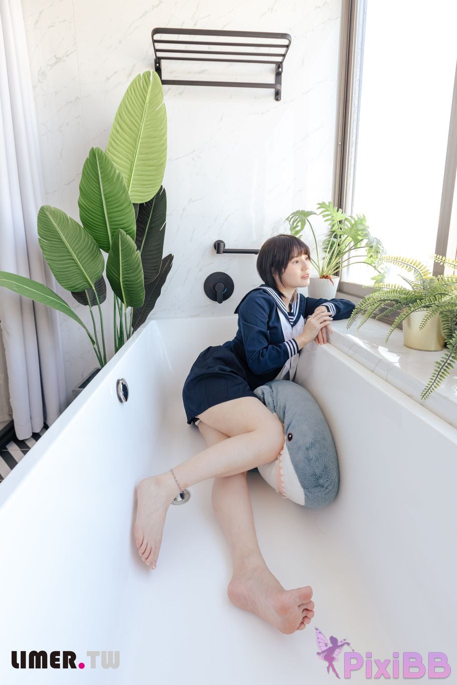 Limerence Original No.073 YuriNO JK Shark PixiBB.COM 026