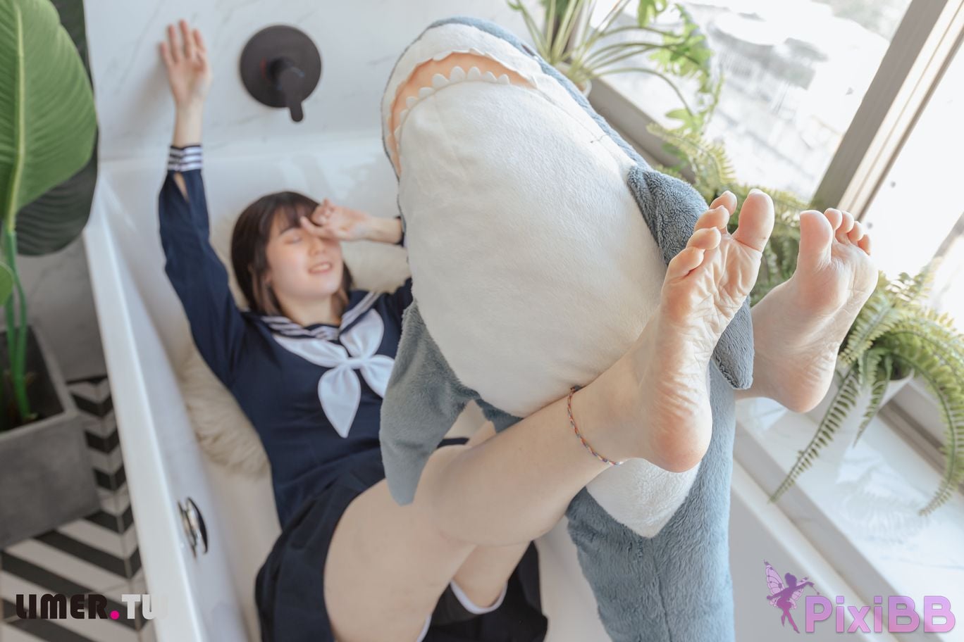 Limerence Original No.073 YuriNO JK Shark PixiBB.COM 058