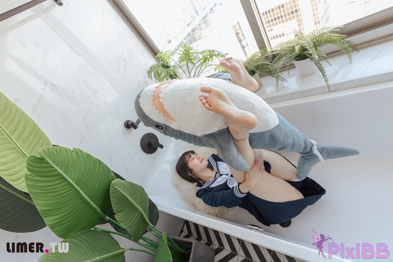 Limerence Original No.073 YuriNO JK Shark PixiBB.COM 062