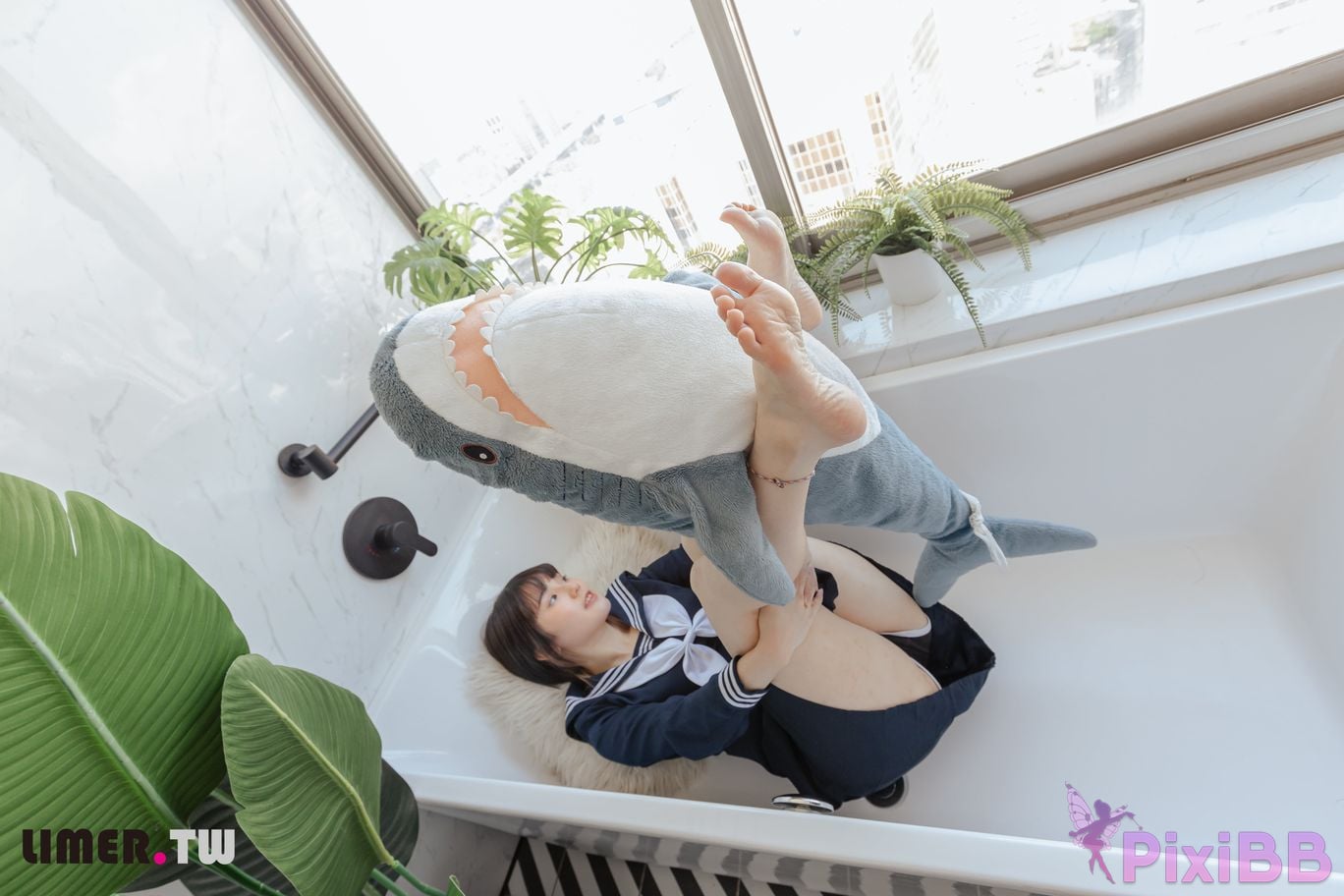 Limerence Original No.073 YuriNO JK Shark PixiBB.COM 067