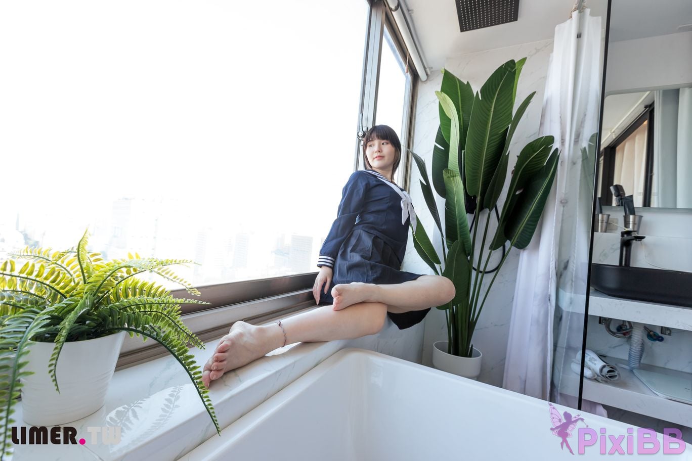 Limerence Original No.073 YuriNO JK Shark PixiBB.COM 094