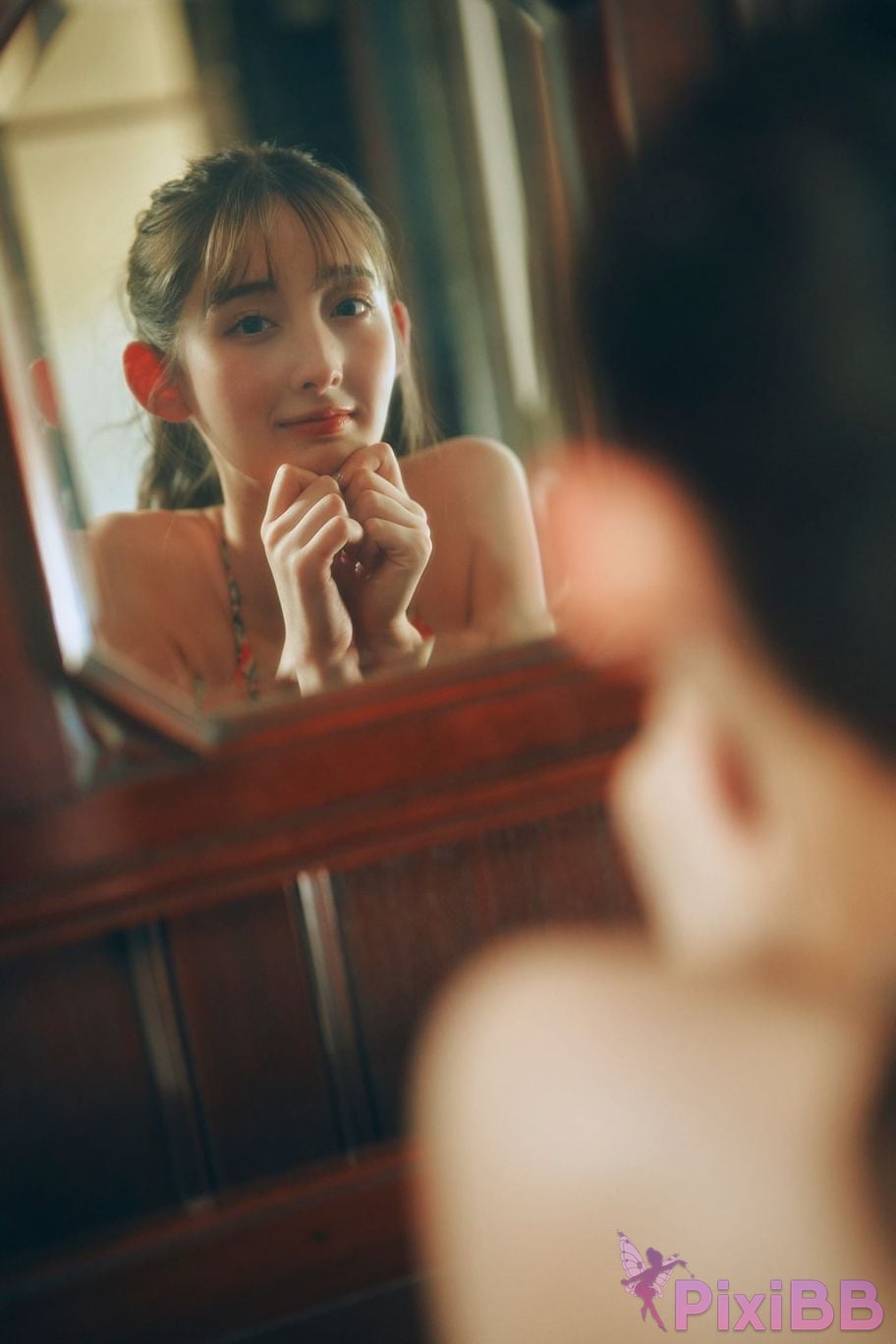 Japanese Idol Cecile Nana Cecil transparent body SPA digital photo book PixiBB.COM 033