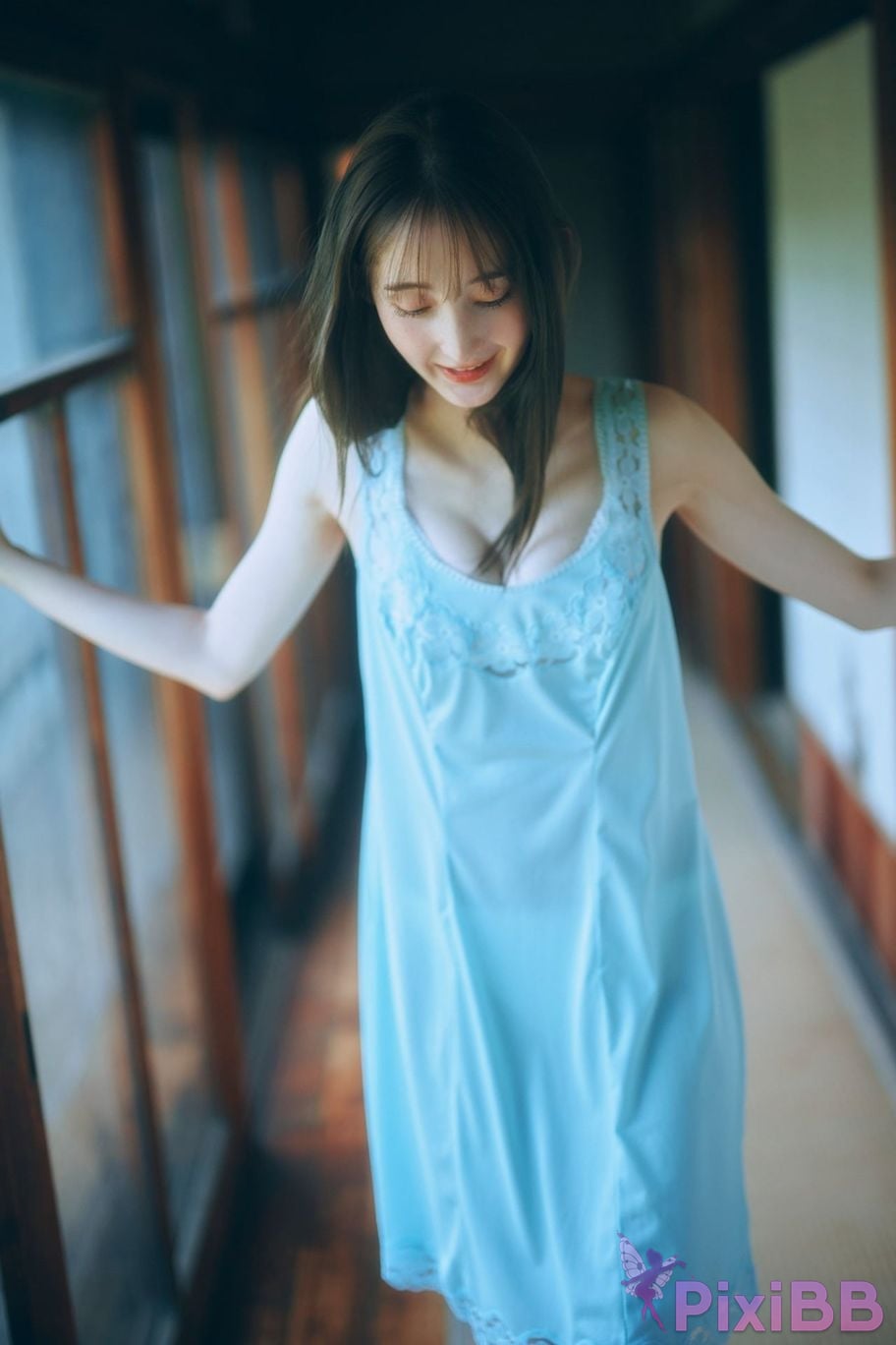 Japanese Idol Cecile Nana Cecil transparent body SPA digital photo book PixiBB.COM 039