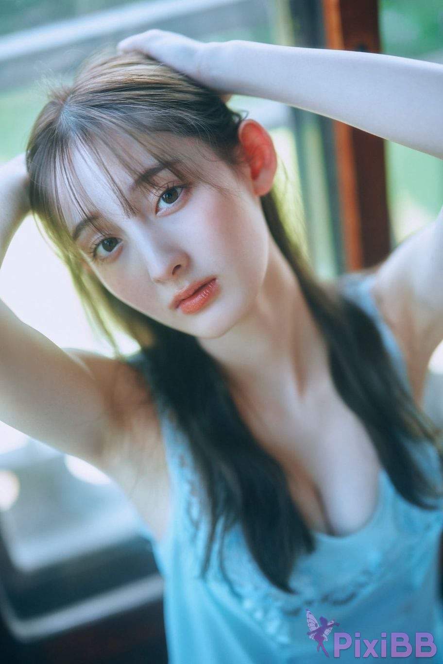 Japanese Idol Cecile Nana Cecil transparent body SPA digital photo book PixiBB.COM 040