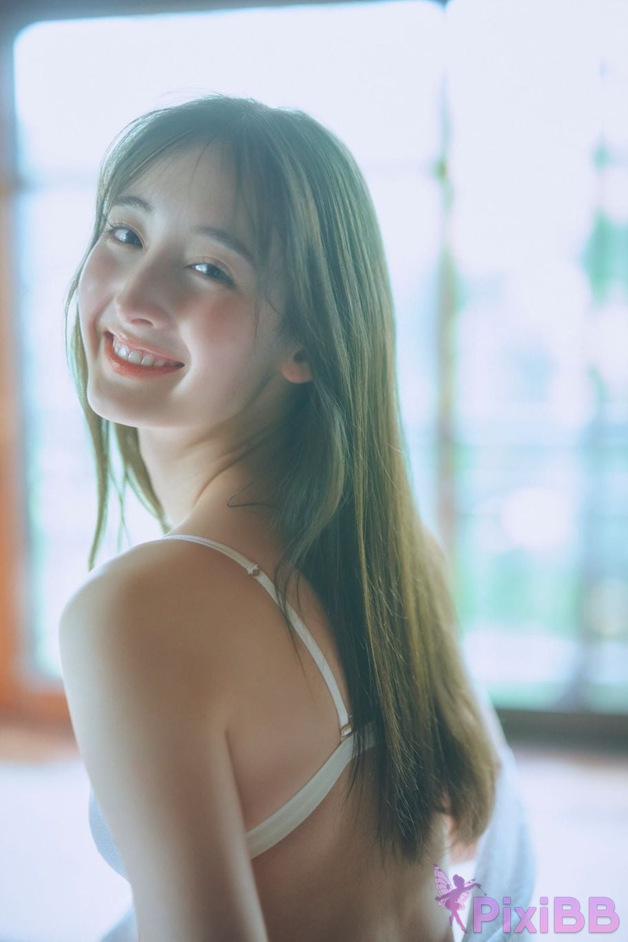 Japanese Idol Cecile Nana Cecil transparent body SPA digital photo book PixiBB.COM 048