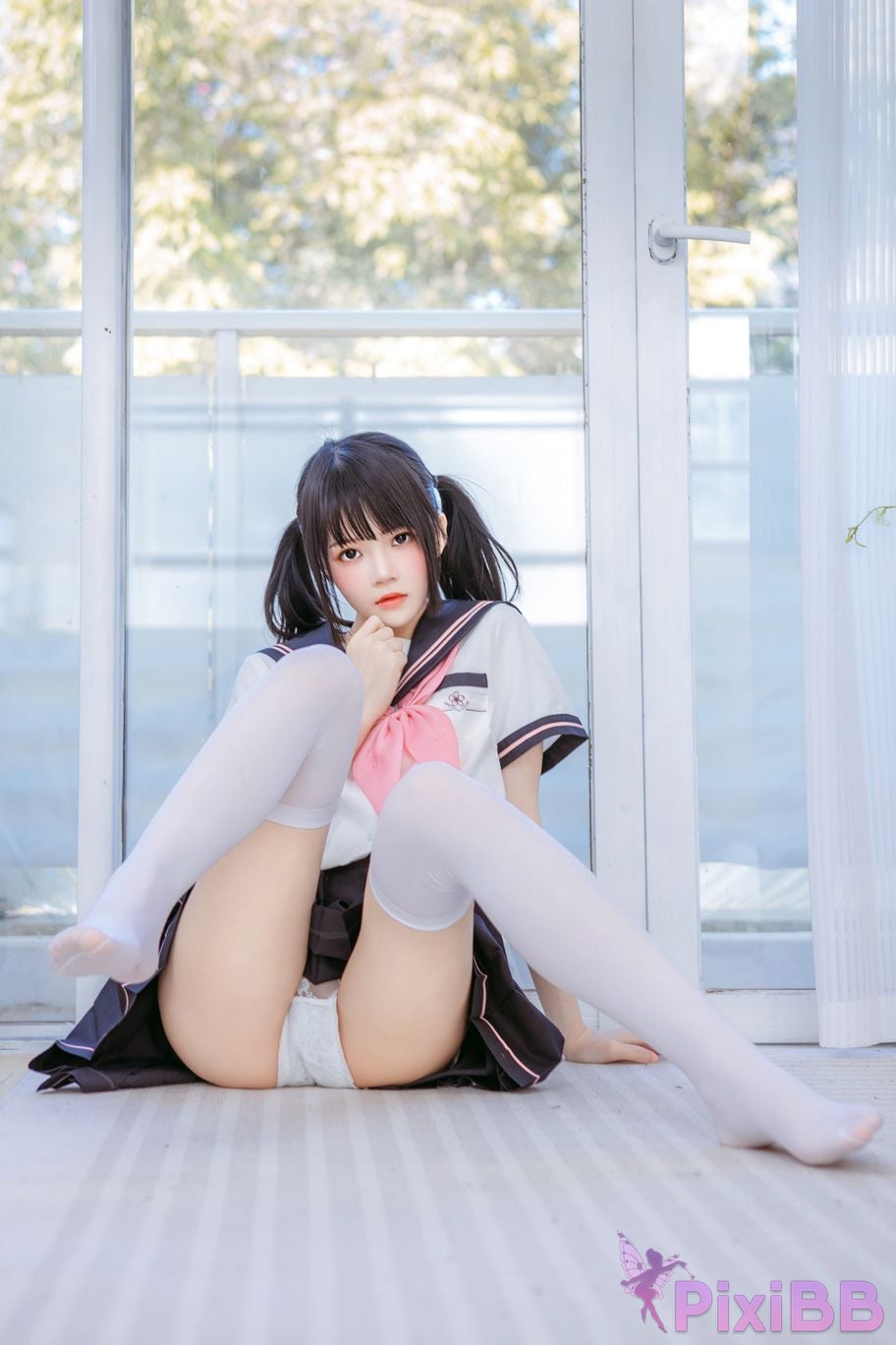 Cosplay Peach Meow Ice Cream PixiBB.COM 001