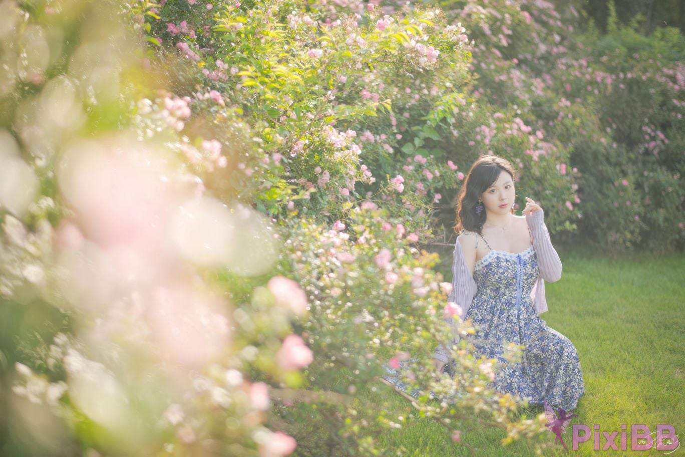 Cosplayer Pipi Nai is so cute rose flower PixiBB.COM 004