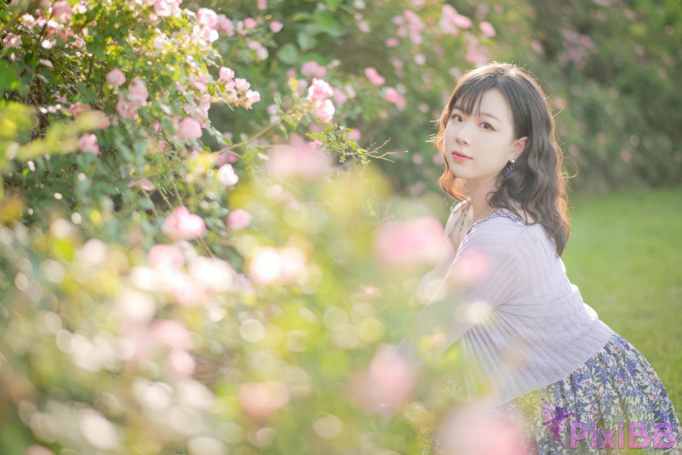 Cosplayer Pipi Nai is so cute rose flower PixiBB.COM 008