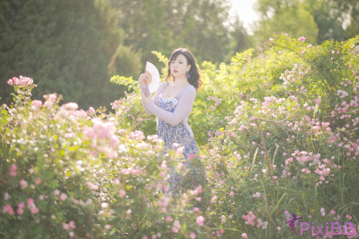 Cosplayer Pipi Nai is so cute rose flower PixiBB.COM 023