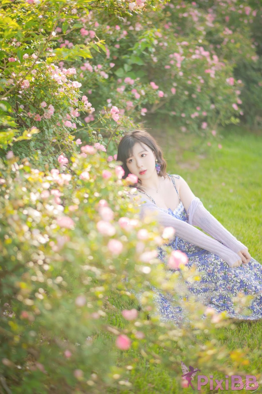 Cosplayer Pipi Nai is so cute rose flower PixiBB.COM 025