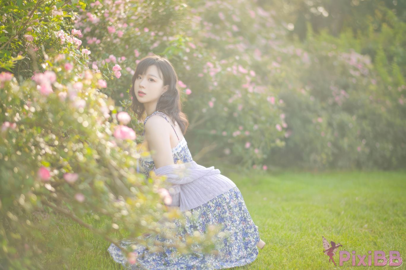 Cosplayer Pipi Nai is so cute rose flower PixiBB.COM 028