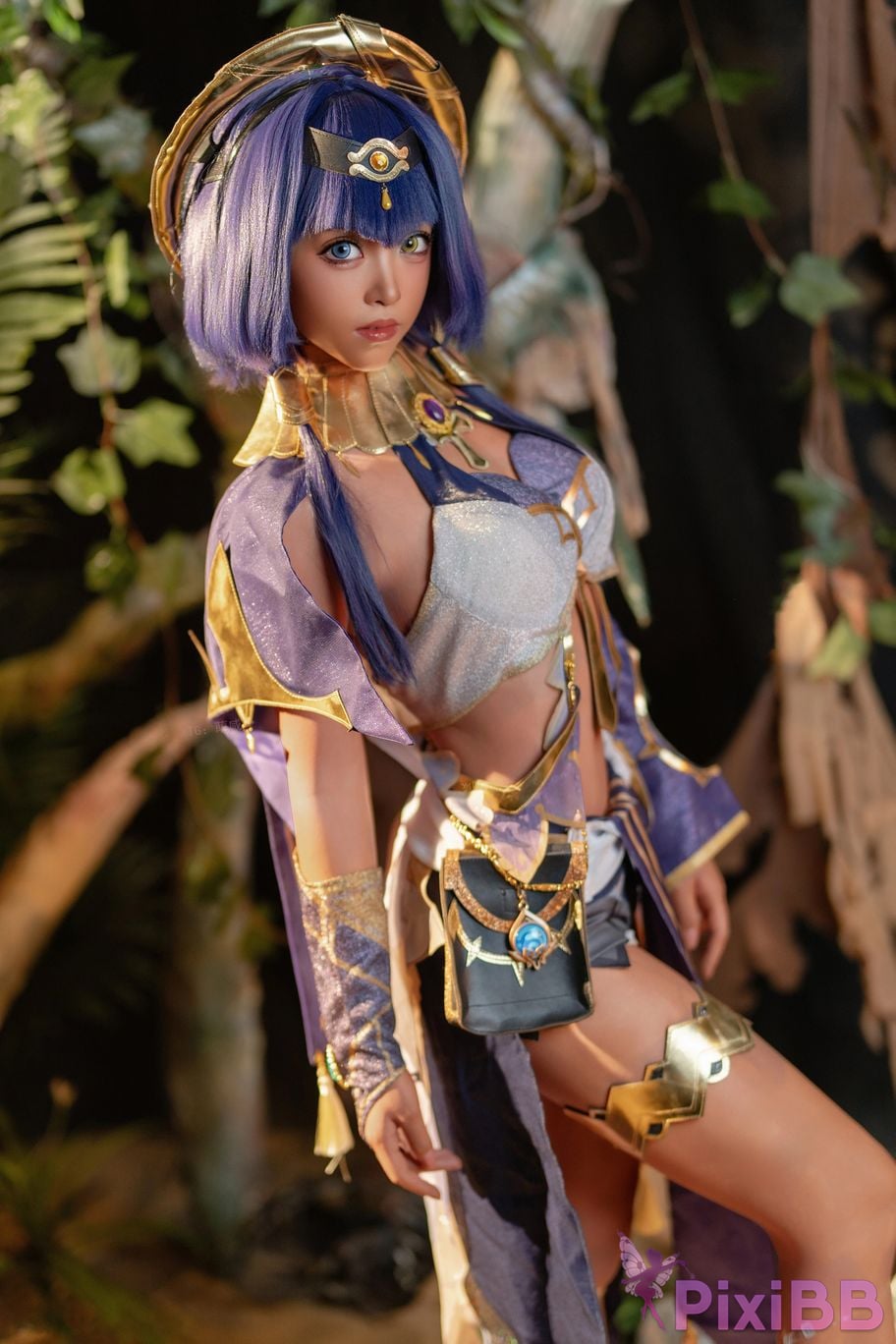 Cosplayer Bangni Bonnie Genshin Candice PixiBB.COM 002