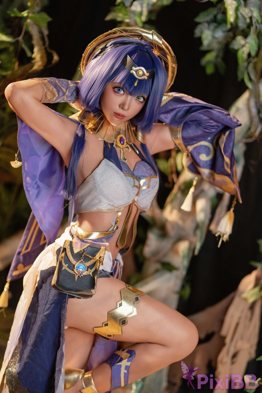 Cosplayer Bangni Bonnie Genshin Candice PixiBB.COM 003