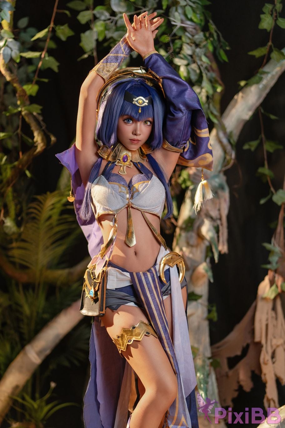 Cosplayer Bangni Bonnie Genshin Candice PixiBB.COM 004