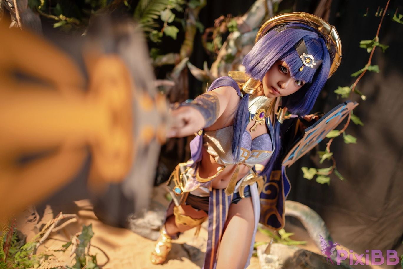 Cosplayer Bangni Bonnie Genshin Candice PixiBB.COM 007