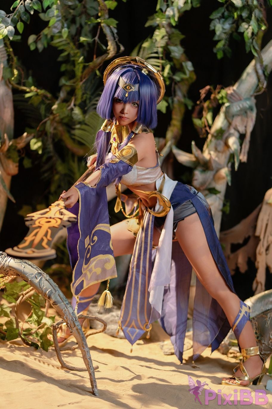 Cosplayer Bangni Bonnie Genshin Candice PixiBB.COM 012