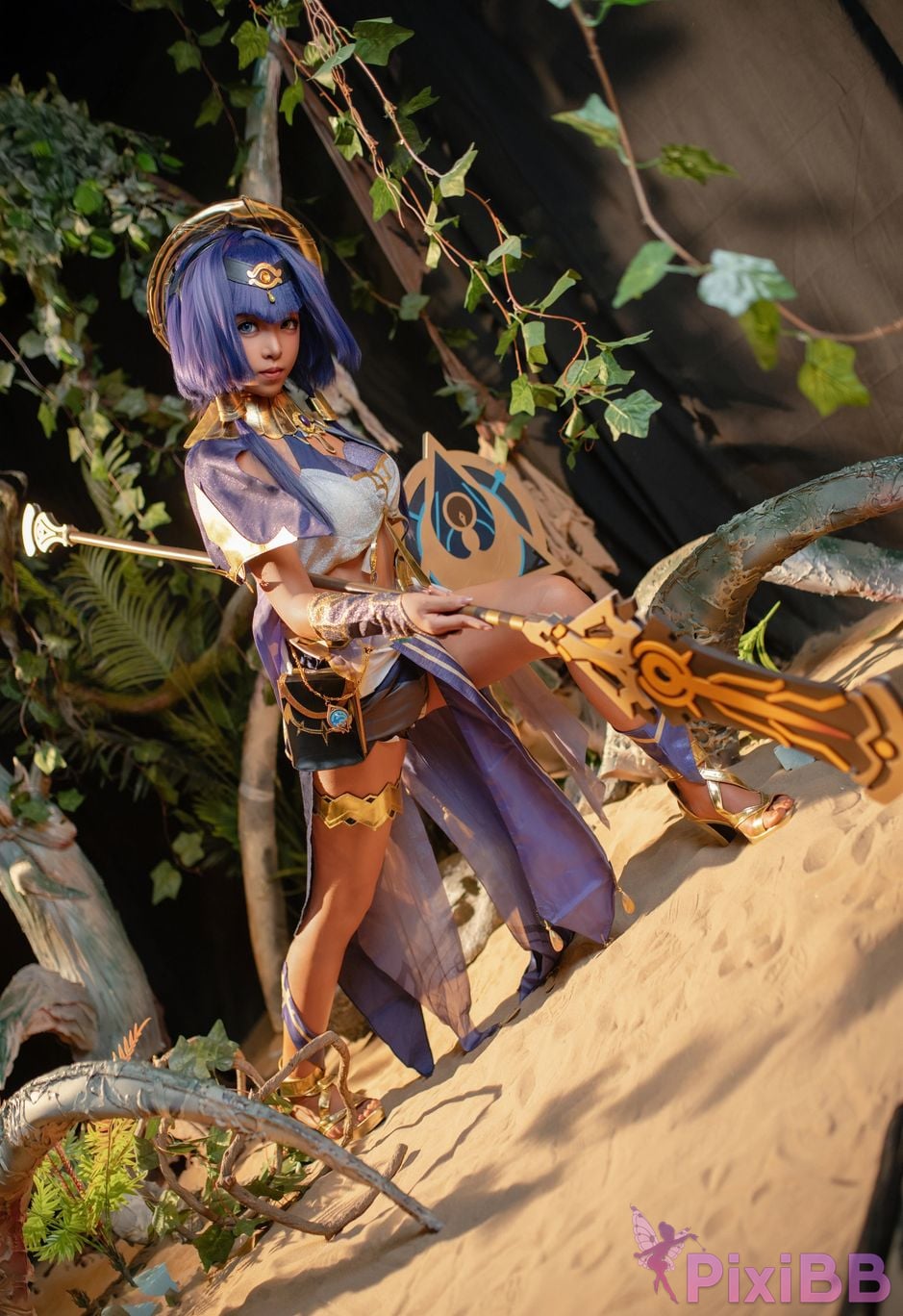 Cosplayer Bangni Bonnie Genshin Candice PixiBB.COM 013