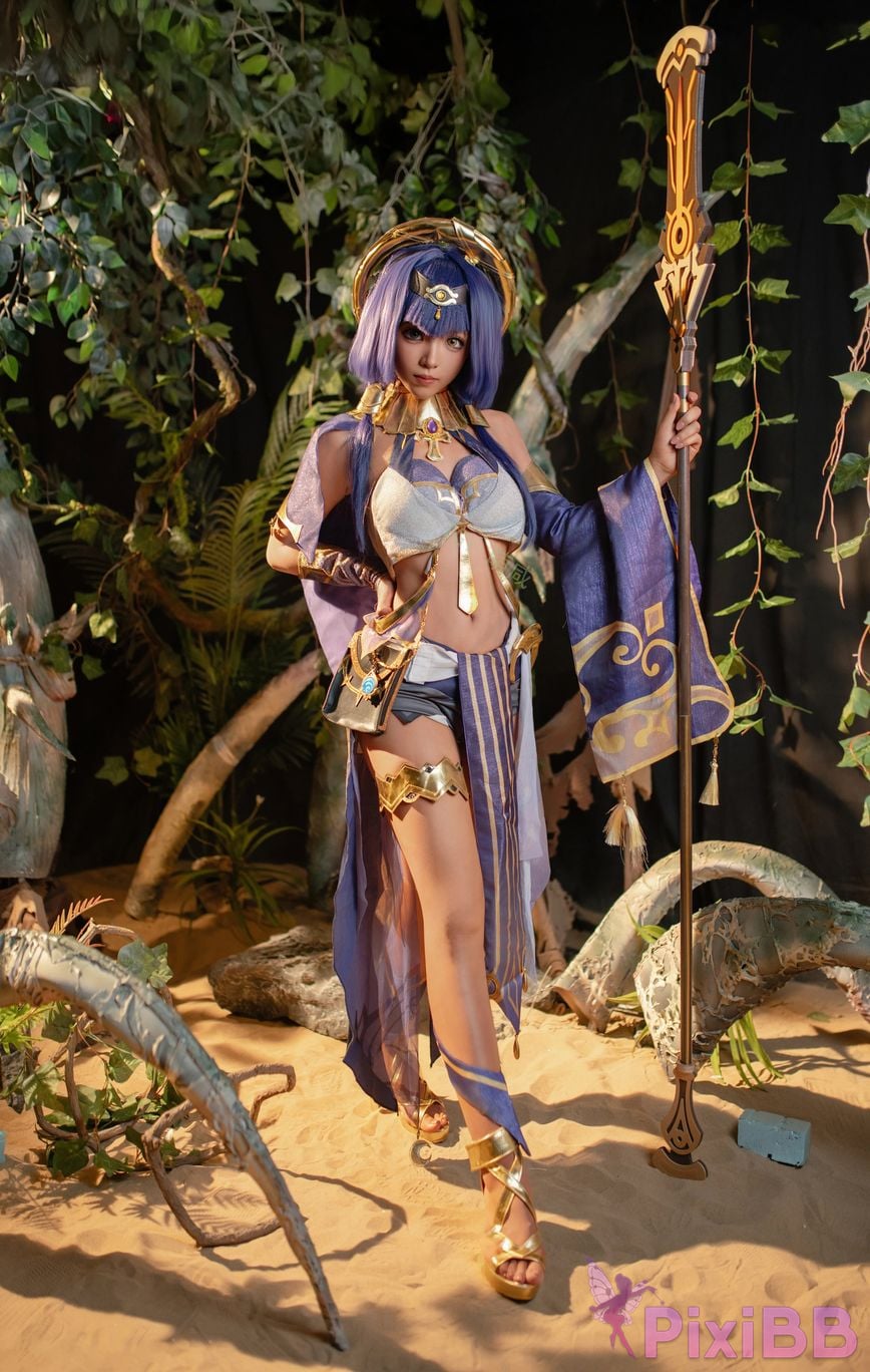 Cosplayer Bangni Bonnie Genshin Candice PixiBB.COM 014