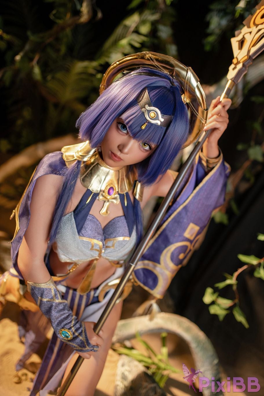 Cosplayer Bangni Bonnie Genshin Candice PixiBB.COM 015