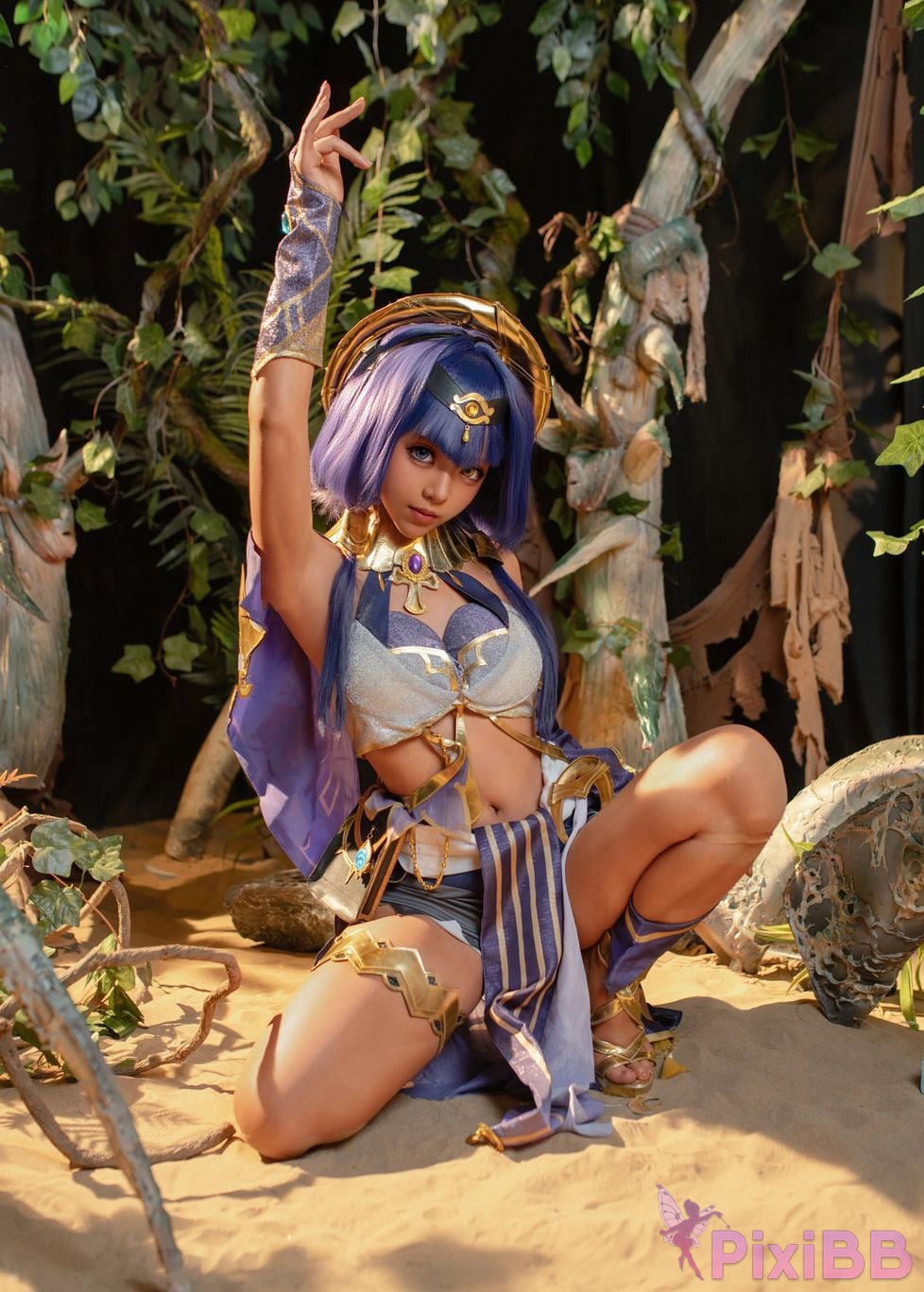 Cosplayer Bangni Bonnie Genshin Candice PixiBB.COM 020