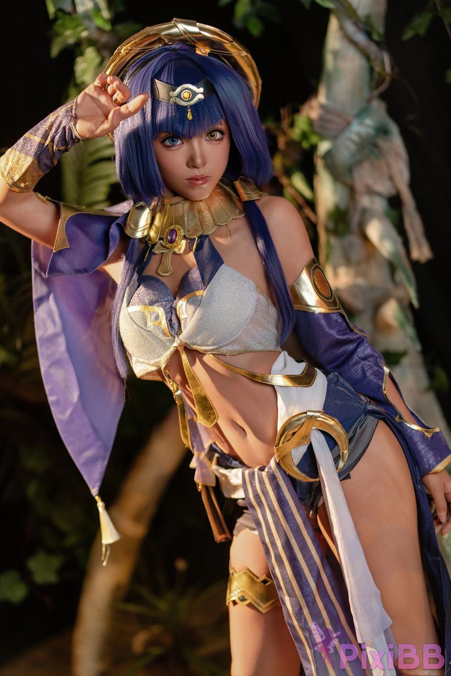 Cosplayer Bangni Bonnie Genshin Candice PixiBB.COM 045