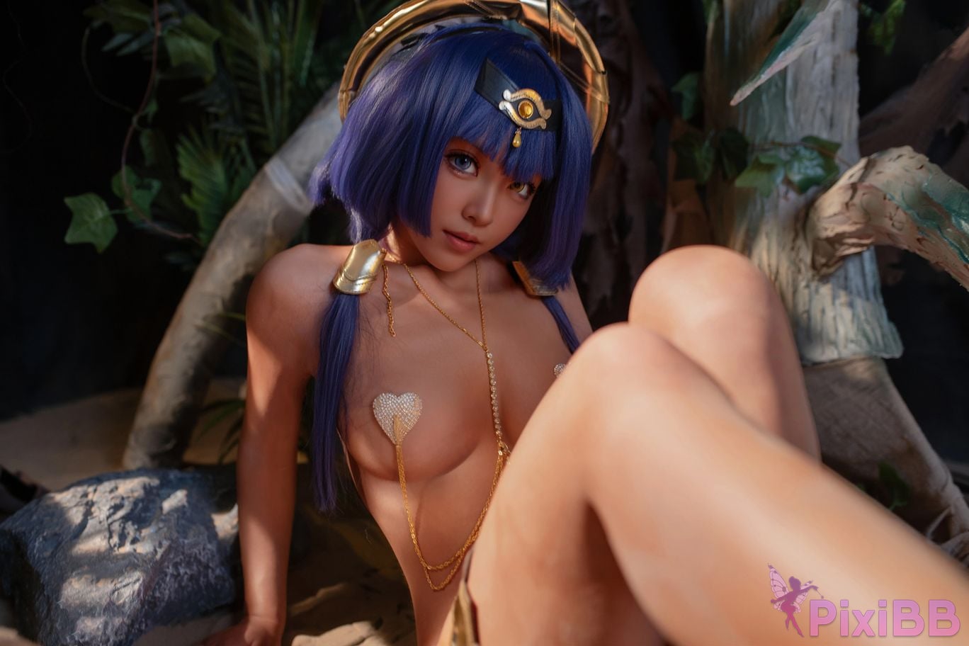 Cosplayer Bangni Bonnie Genshin Candice PixiBB.COM 053