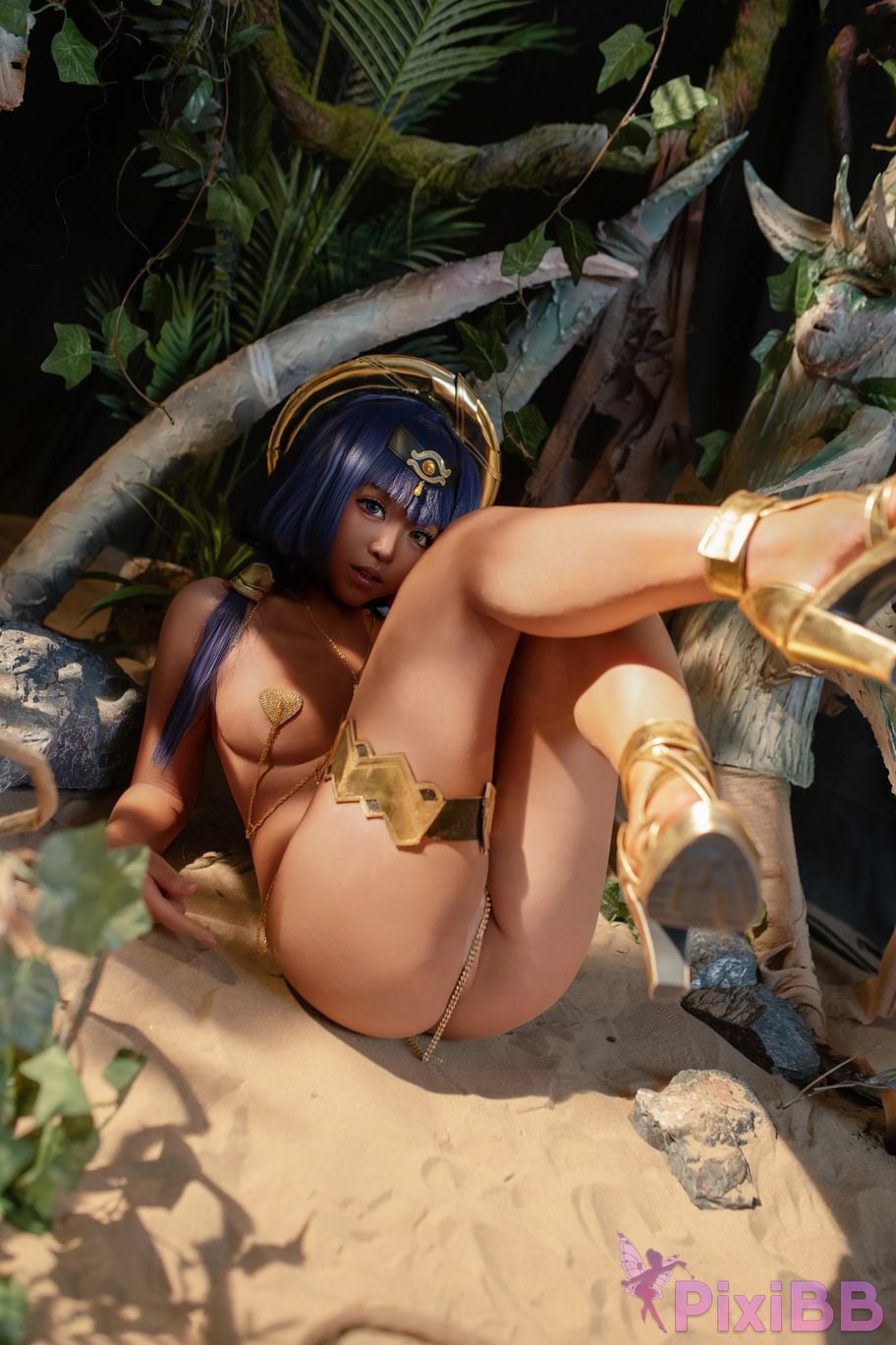 Cosplayer Bangni Bonnie Genshin Candice PixiBB.COM 057