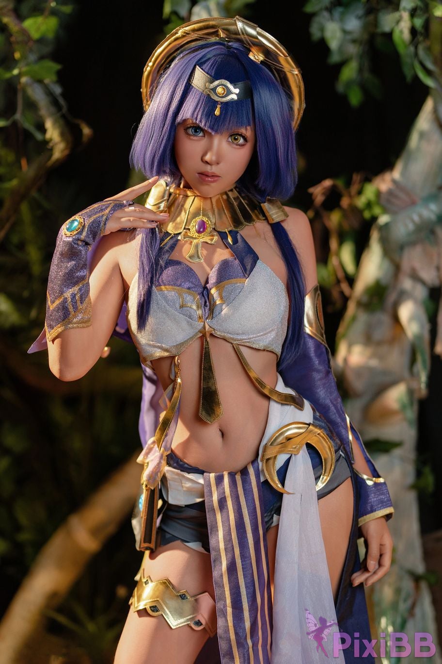 Cosplayer Bangni Bonnie Genshin Candice PixiBB.COM 069