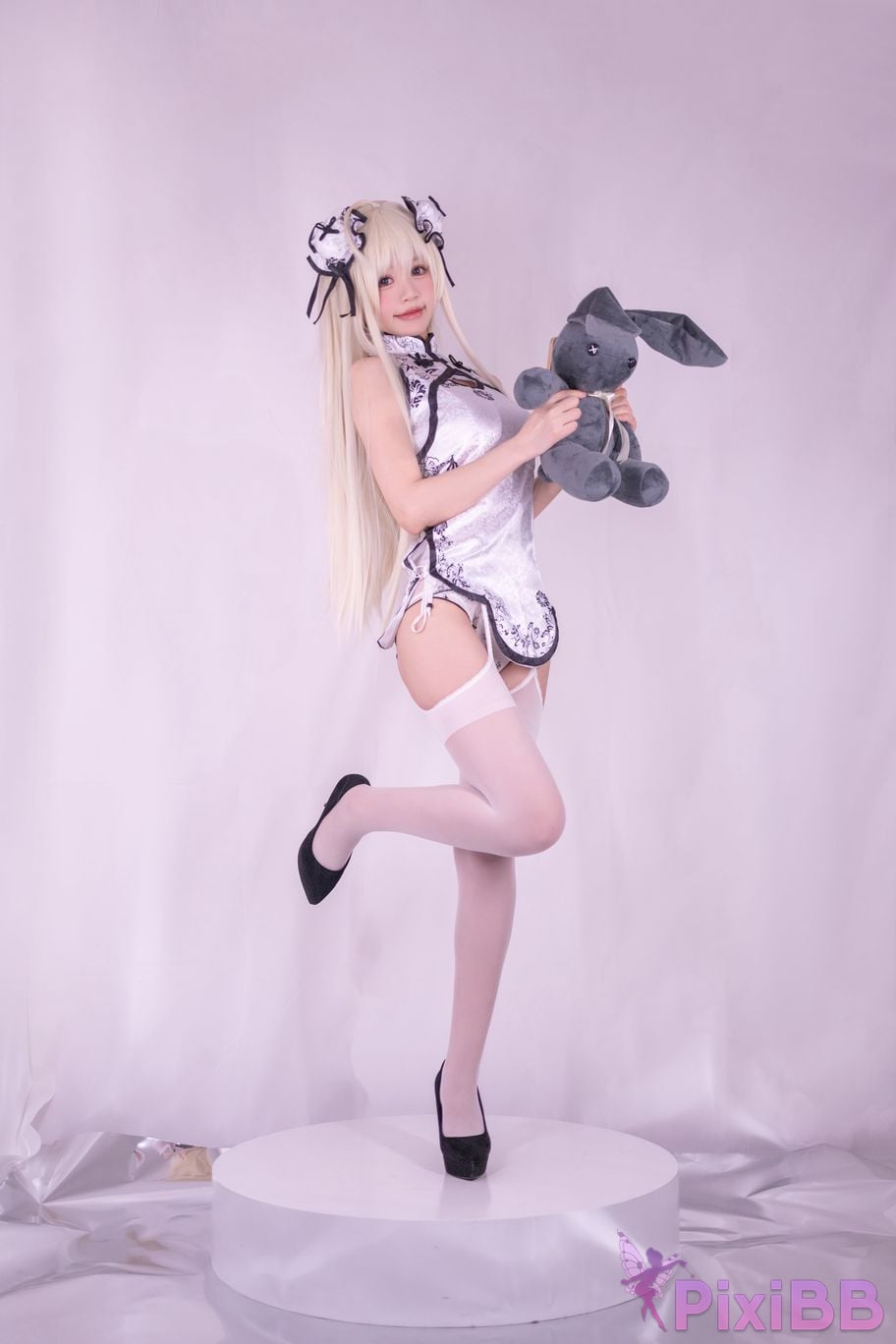 Cosplayer Xing Dai Lu emptiness of fate Qiongmei cheongsam PixiBB.COM 054