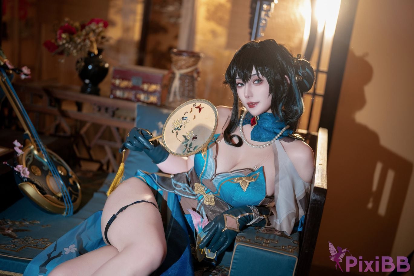 Coser Xing lan shi lan lan jiao lan mei ya PixiBB.COM 010