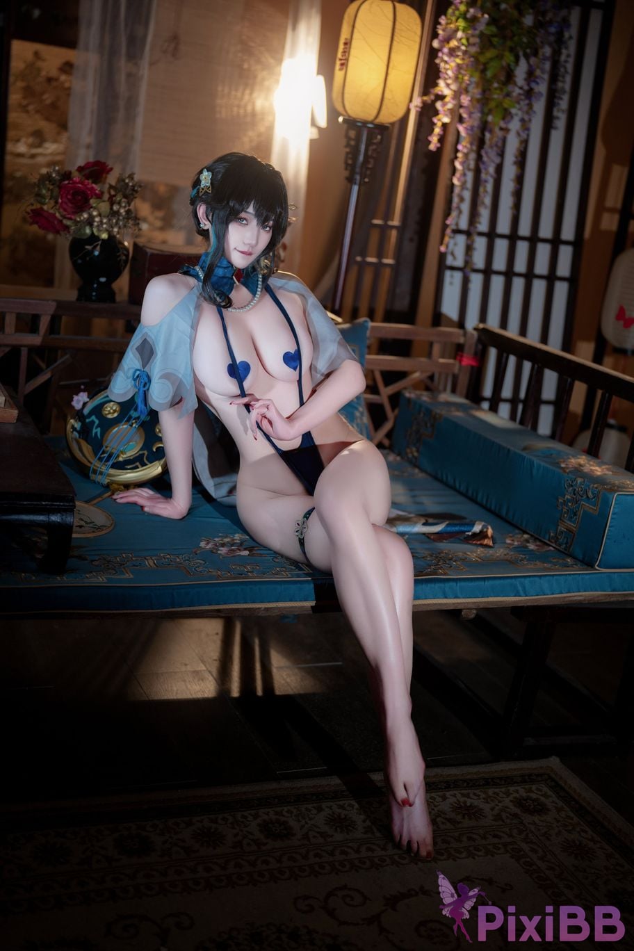 Coser Xing lan shi lan lan jiao lan mei ya PixiBB.COM 034