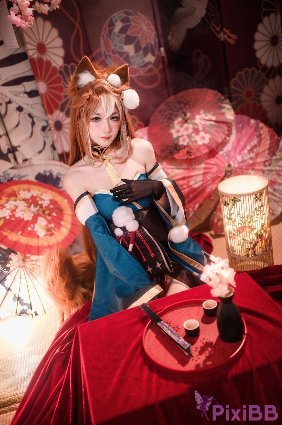 Coser a ban jintian hen kaixin PixiBB.COM 001