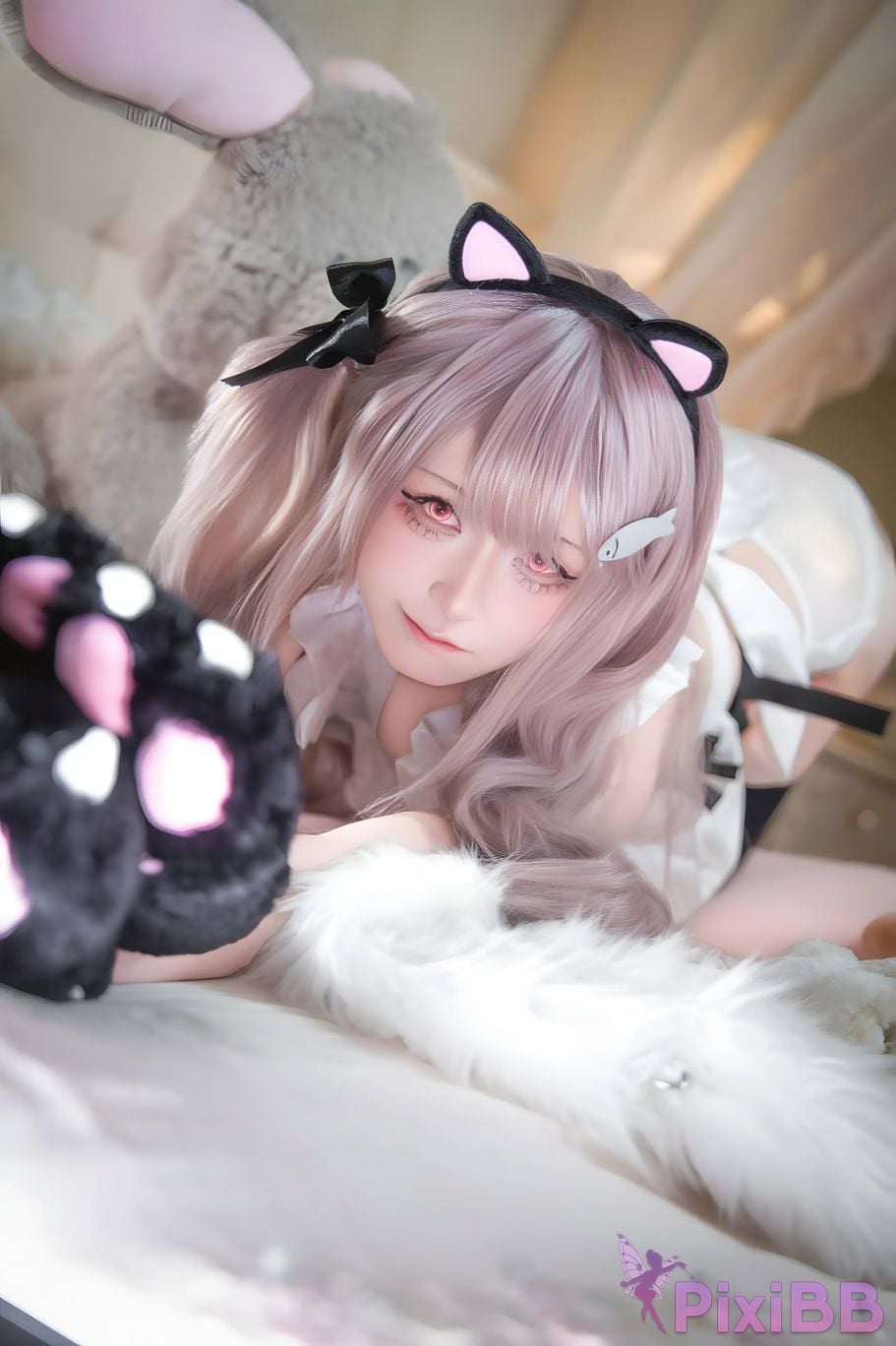 Cosplayer Shuangmu Fusu azur lane mercury commemoration PixiBB.COM 005