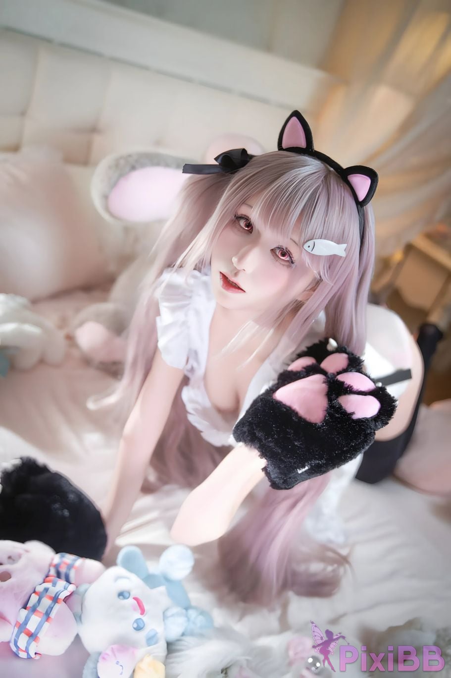 Cosplayer Shuangmu Fusu azur lane mercury commemoration PixiBB.COM 016