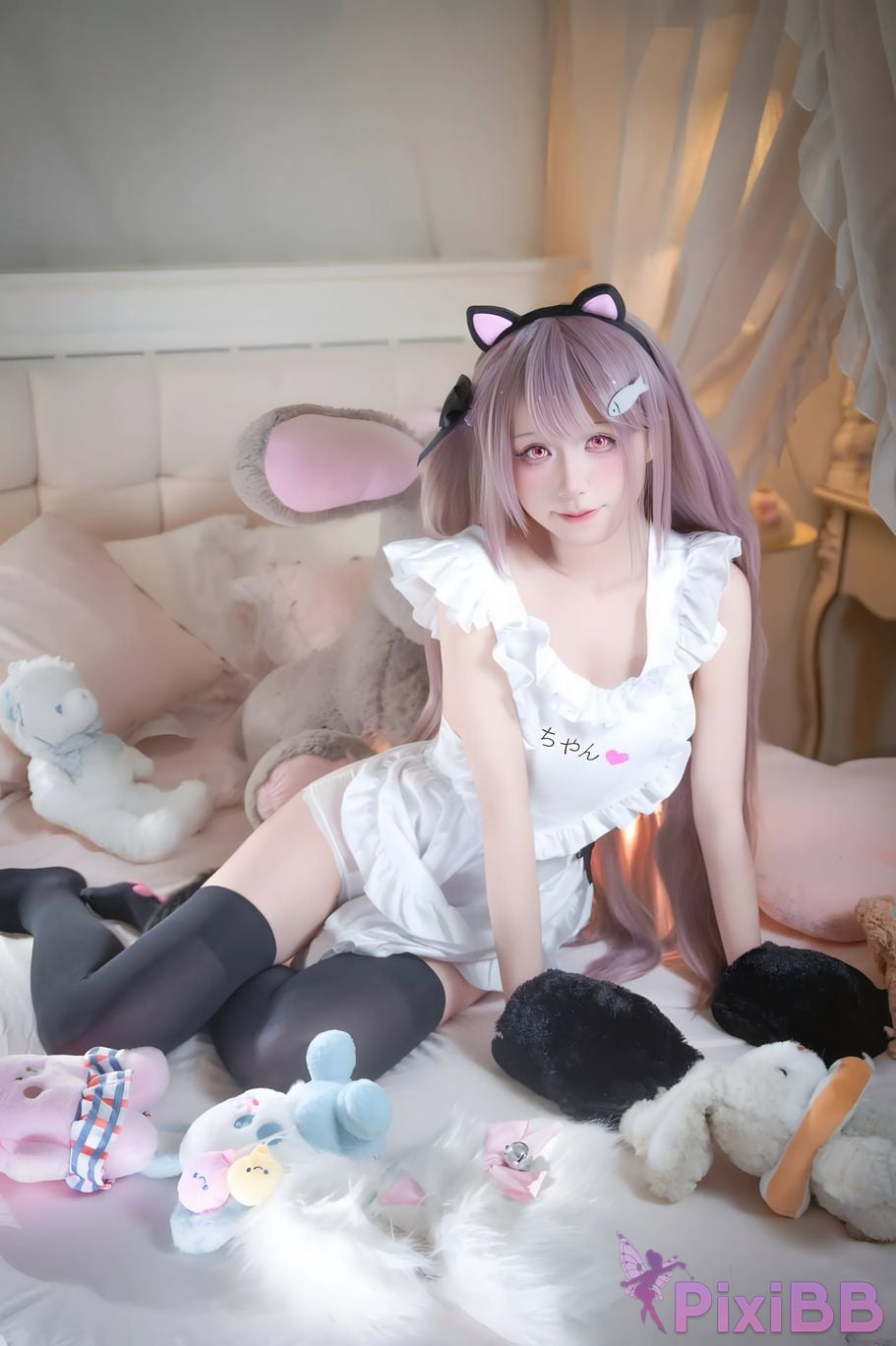 Cosplayer Shuangmu Fusu azur lane mercury commemoration PixiBB.COM 029