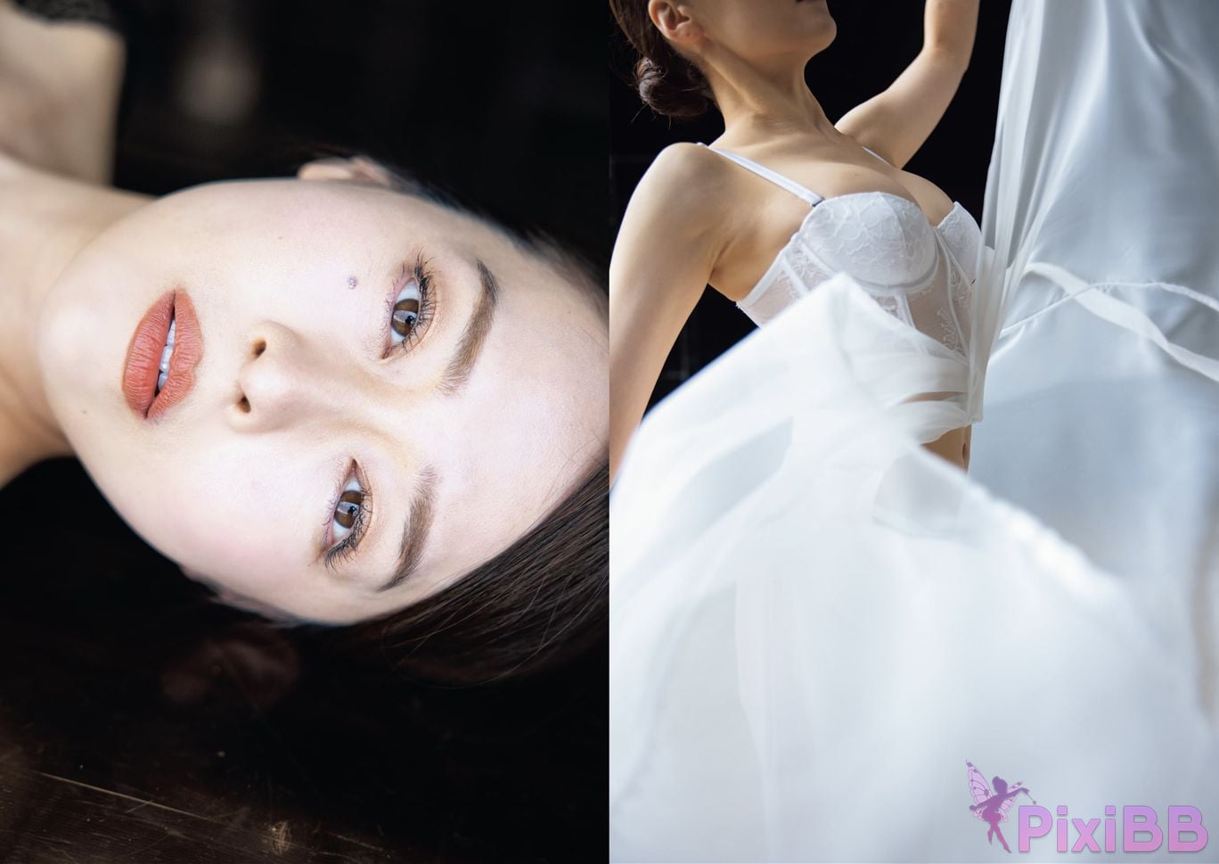 Japanese Idol Kanna Fuji plane Asa Gei SEXY Actress photo collection swan fly PixiBB.COM 004