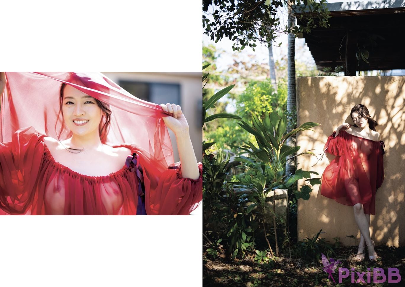 Japanese Idol Kanna Fuji plane Asa Gei SEXY Actress photo collection swan fly PixiBB.COM 006