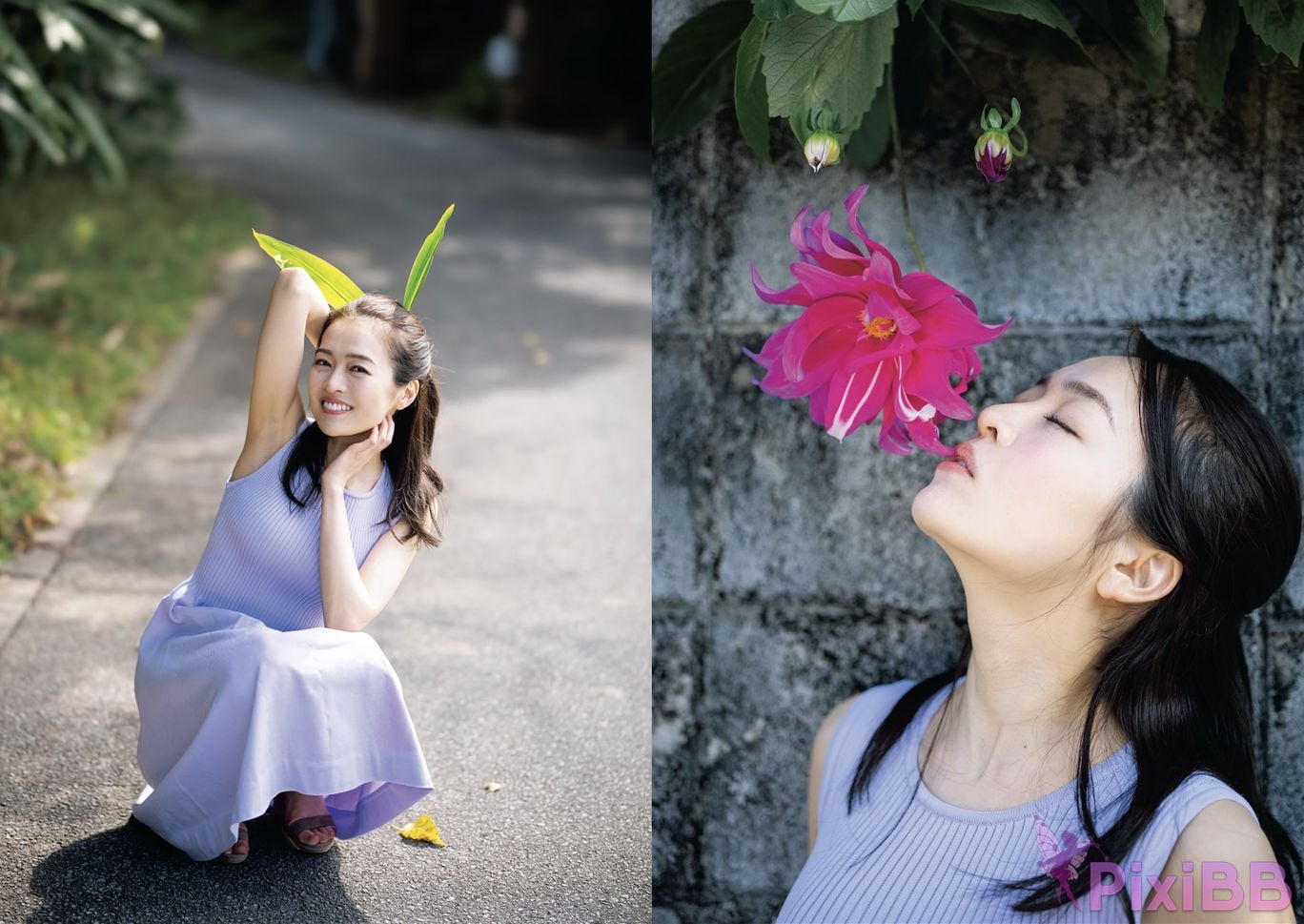 Japanese Idol Kanna Fuji plane Asa Gei SEXY Actress photo collection swan fly PixiBB.COM 022