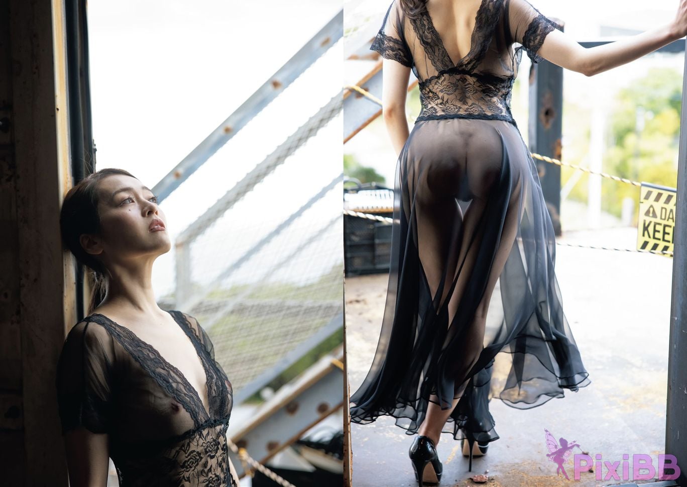 Japanese Idol Kanna Fuji plane Asa Gei SEXY Actress photo collection swan fly PixiBB.COM 026