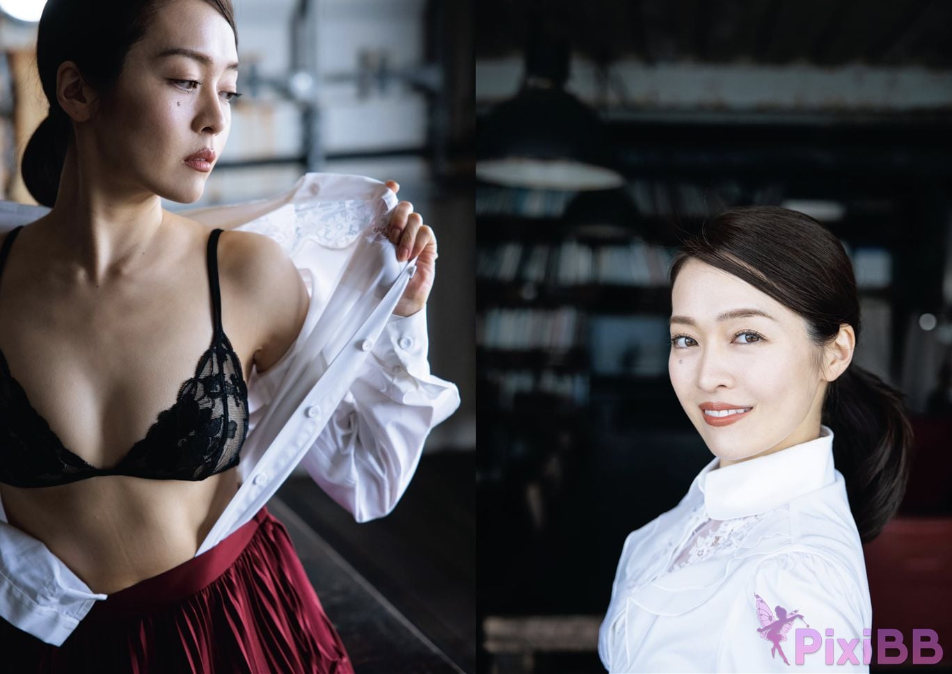 Japanese Idol Kanna Fuji plane Asa Gei SEXY Actress photo collection swan fly PixiBB.COM 036