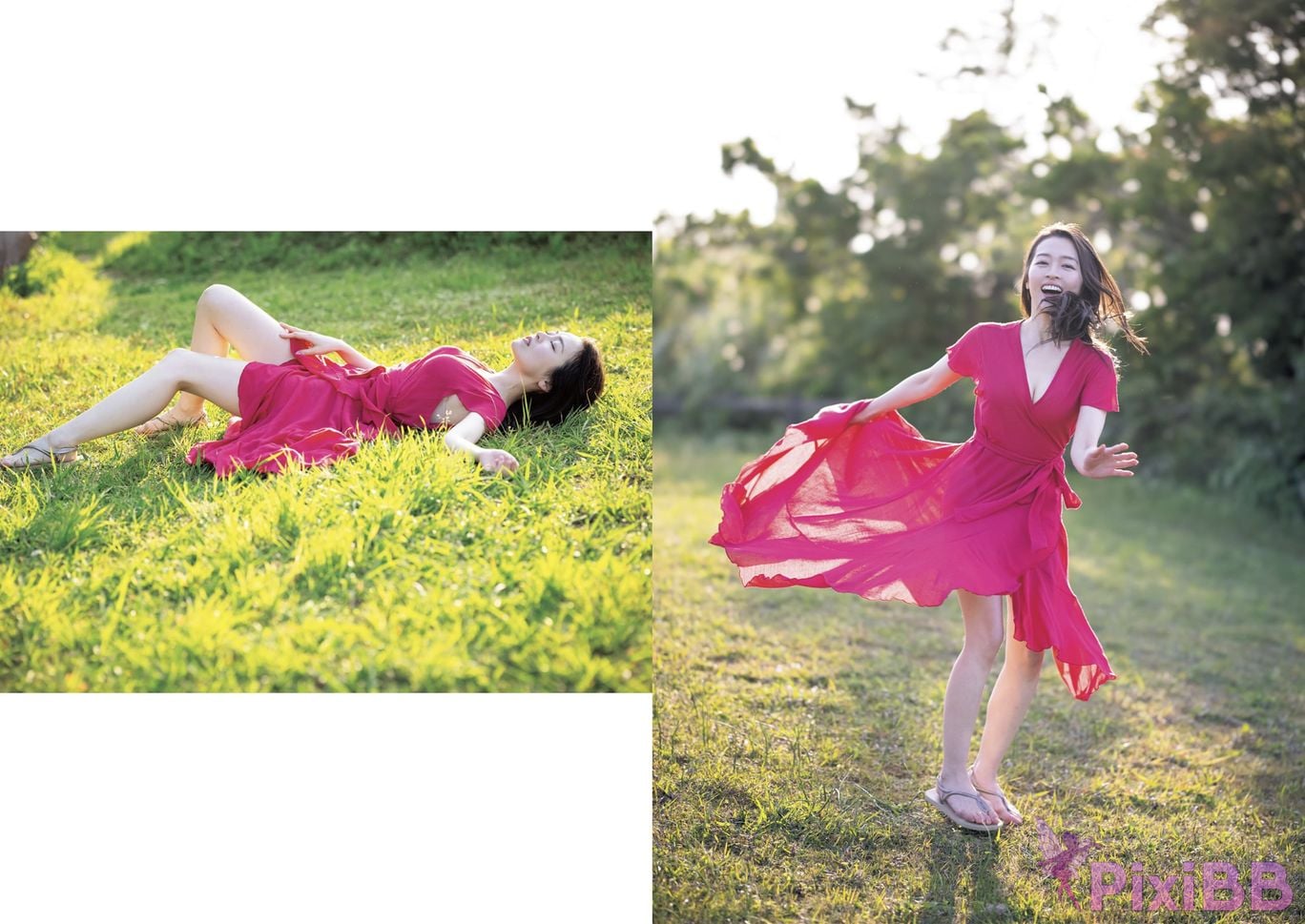 Japanese Idol Kanna Fuji plane Asa Gei SEXY Actress photo collection swan fly PixiBB.COM 040