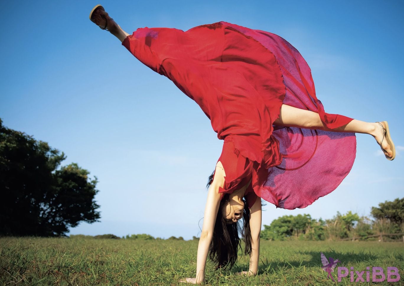 Japanese Idol Kanna Fuji plane Asa Gei SEXY Actress photo collection swan fly PixiBB.COM 041