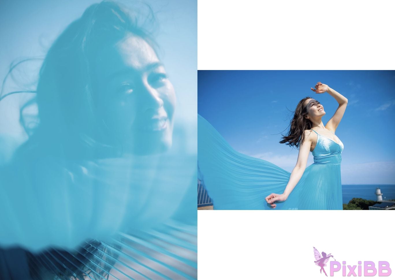 Japanese Idol Kanna Fuji plane Asa Gei SEXY Actress photo collection swan fly PixiBB.COM 051