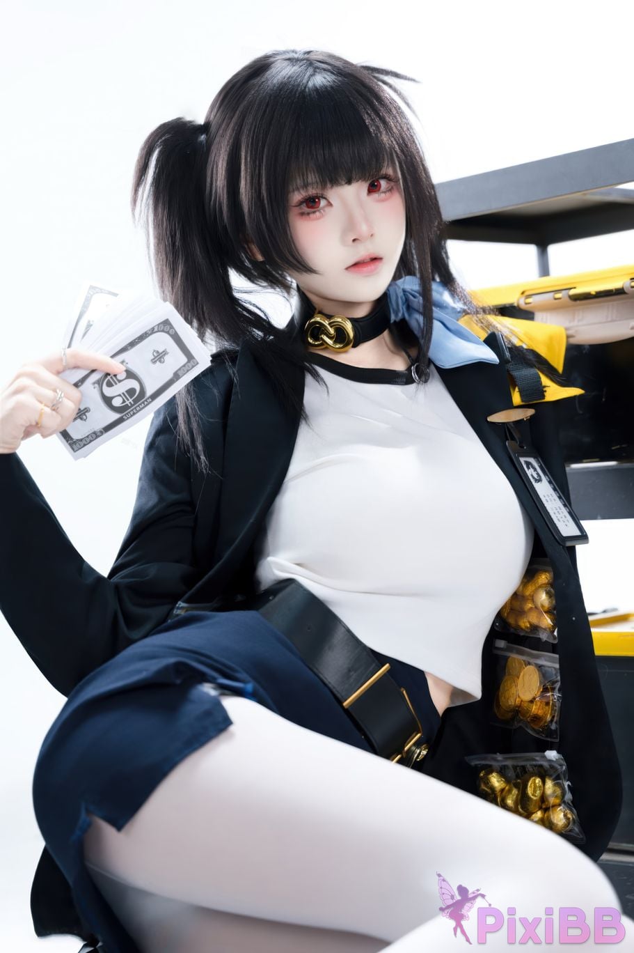 Cosplayer Jiuqi Meow NIKKE goddess of victory sora PixiBB.COM 001