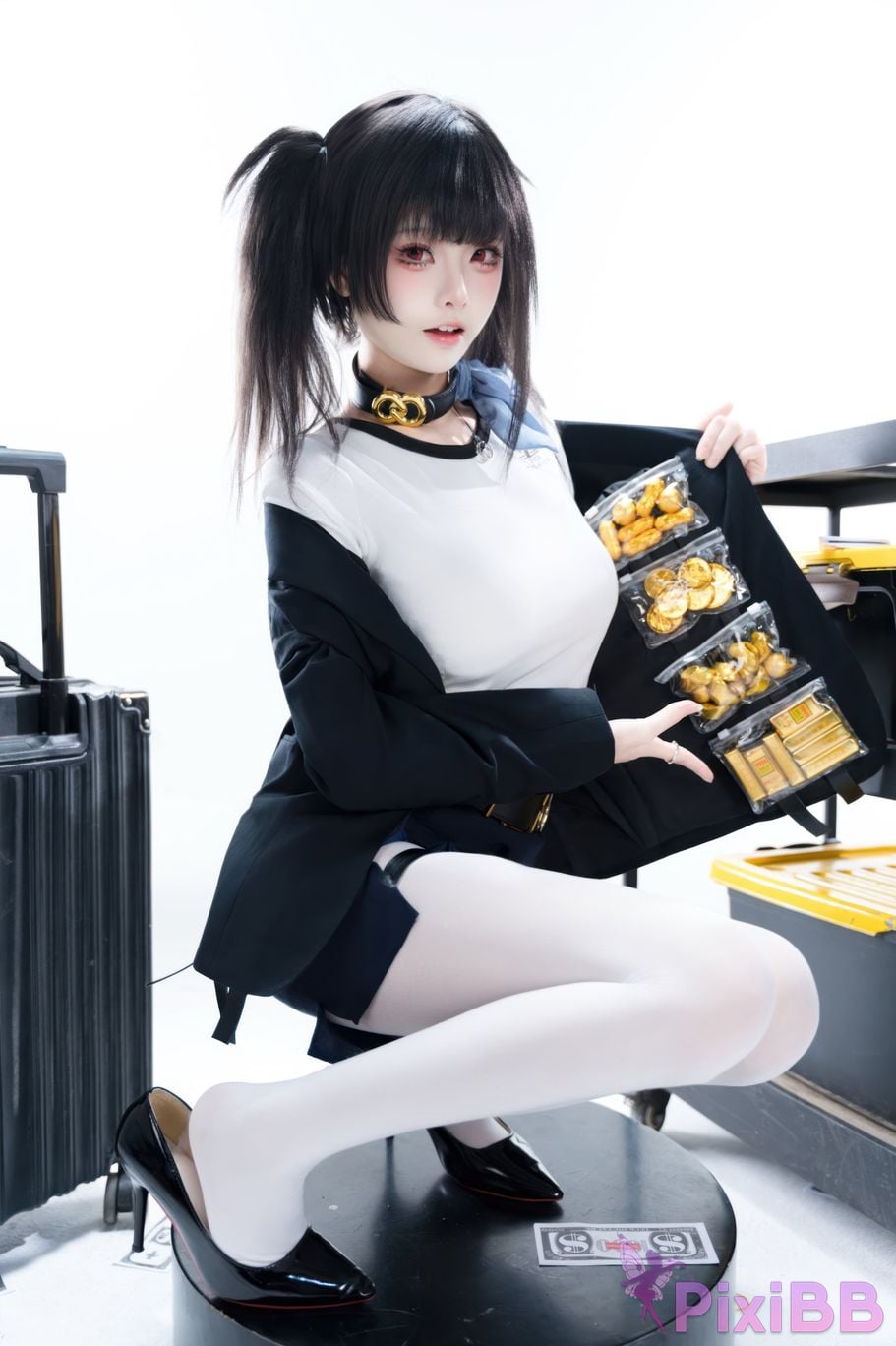 Cosplayer Jiuqi Meow NIKKE goddess of victory sora PixiBB.COM 002