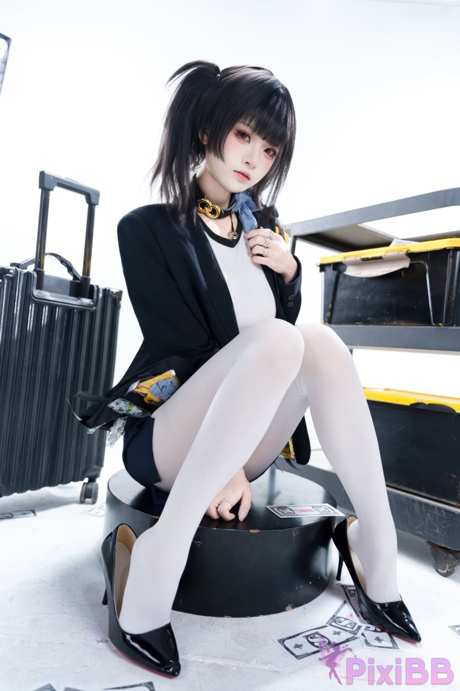 Cosplayer Jiuqi Meow NIKKE goddess of victory sora PixiBB.COM 005